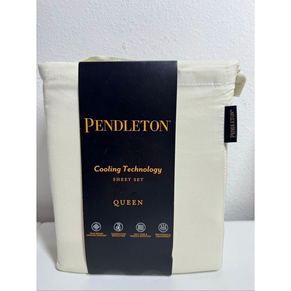 Pendleton Queen Cooling Sheet Set (Queen Size) New w/ Tags